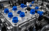 Automotive silicone plug application