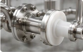 Hygienic processing pipework