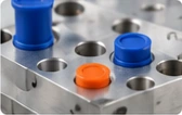 Medical & Laboratory silicone plug application
